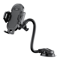 XO C85 car holder, black, with suction cup