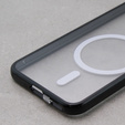 Magnetic Dual Glass MagSafe case for Samsung Galaxy S23, black
