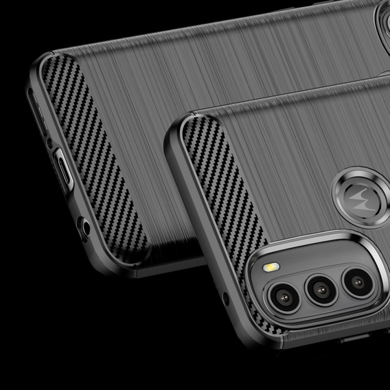 Case for Motorola Moto G71 5G, Carbon, black