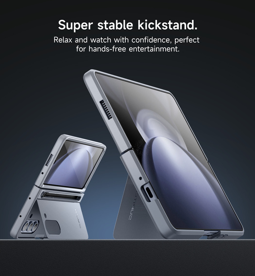 Suritch Full Body Case with Stand and Stylus Holder for Samsung Galaxy Z Fold5