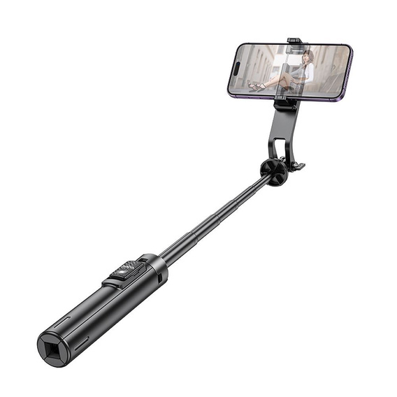 Selfie stick with wireless remote control Hoco K21 tripod