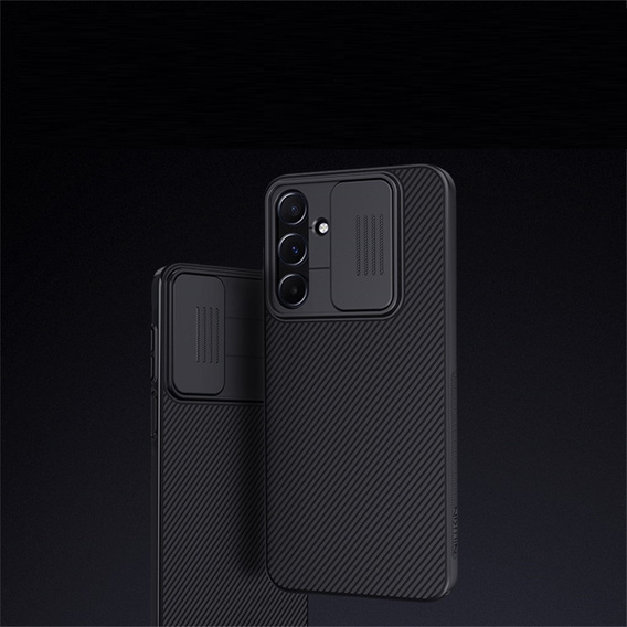 Case for Samsung Galaxy A16 5G, Armored Nillkin, CamShield Pro, black