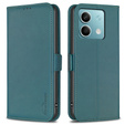 Flip case for Xiaomi Redmi Note 13 5G, BINFEN Wallet, green