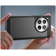 Case for OnePlus 12 5G, Carbon, black