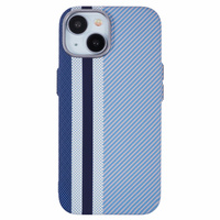 MagSafe's iPhone 14 Case, Carbon Fiber, blue