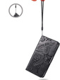 Flip case for Motorola Moto E14, Butterfly, black