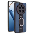 Case for Realme 12 Pro 5G / 12 Pro+ 5G, Leather Kickstand Ring, blue
