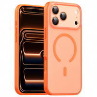 Matte case for iPhone 17 Pro Max, for MagSafe, with camera protection