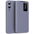 Flip case for Samsung Galaxy S25 Edge, Smart View Wallet, purple