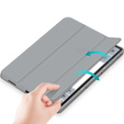 Case for Lenovo Tab P12, Smartcase with stylus space, grey