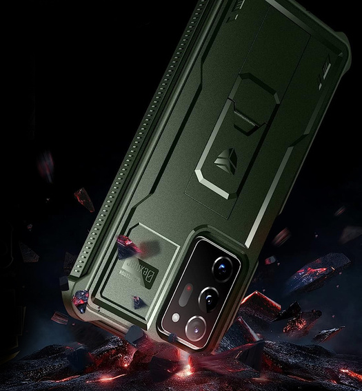 Armored case for Samsung Galaxy Note 20 Ultra, Dexnor Full Body, green