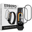 2x ERBORD Hybrid Glass for Xiaomi Smart Band 10 / 9 / 8