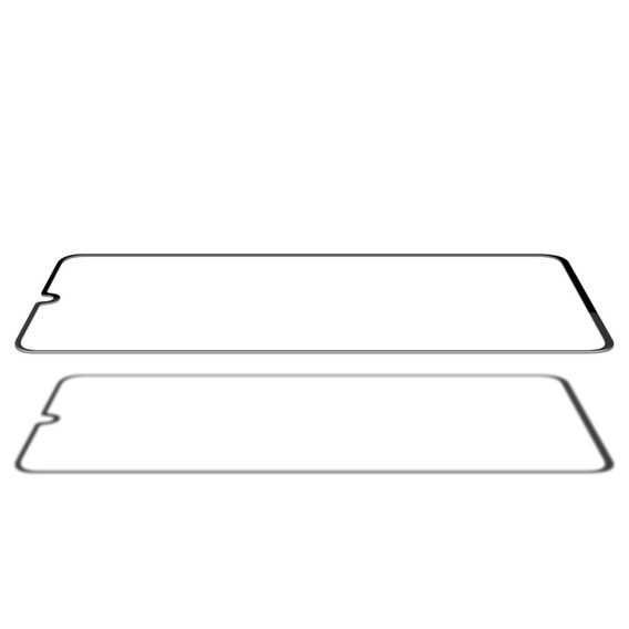 3D Tempered Glass for Xiaomi Redmi 12C, black