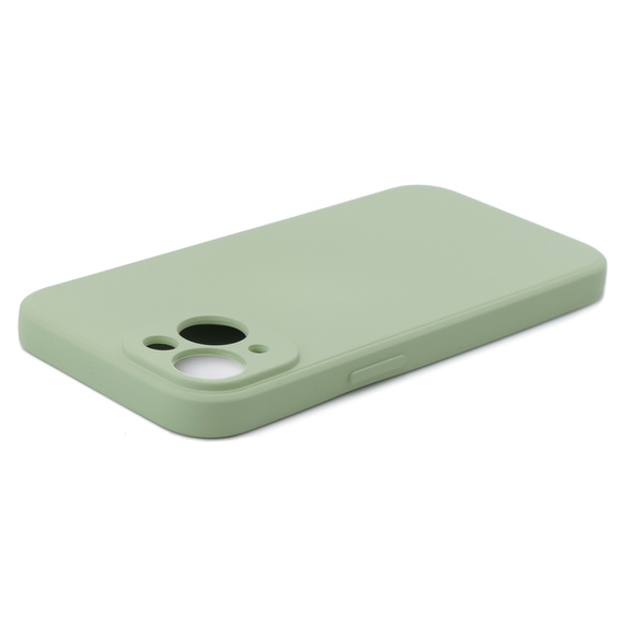 Case for iPhone 15 Plus, Silicone Lite, green