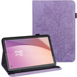 Flap case for Lenovo Pad M9, flower, purple