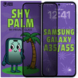 Shy Palm Privacy Tempered Glass for Samsung Galaxy A35 5G/A55 5G
