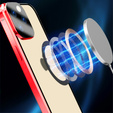 Magnetic Dual Glass MagSafe case for iPhone 15 Pro Max, red