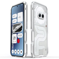 Case LUPHIE for Nothing Phone 2a / 2a Plus, Armor Bumper, silver