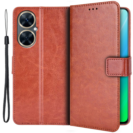 Flip case for Huawei Nova 11i, Wallet, brown