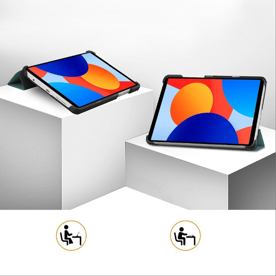 Case for Xiaomi Redmi Pad SE 8.7, Smartcase, green