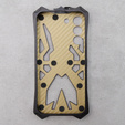 Armored case for Samsung Galaxy S22, Aluminum Alloy, black