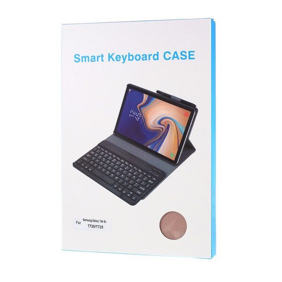 Case + keyboard Samsung Galaxy Tab S5e SM-T720, pink rose gold
