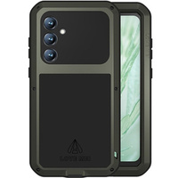 Love Mei Case for Samsung Galaxy S23 FE, armored with glass, green