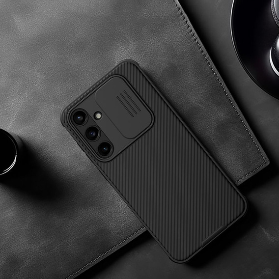 Case for Samsung Galaxy A55 5G, Armored Nillkin, CamShield Pro, black