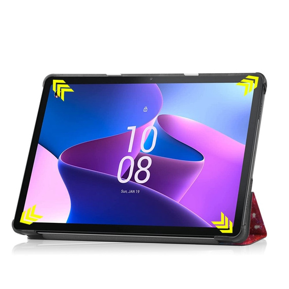 Case for Lenovo Tab M10 10.1 Gen 3 TB-328FU/TB-328XU, Smartcase, galaxy