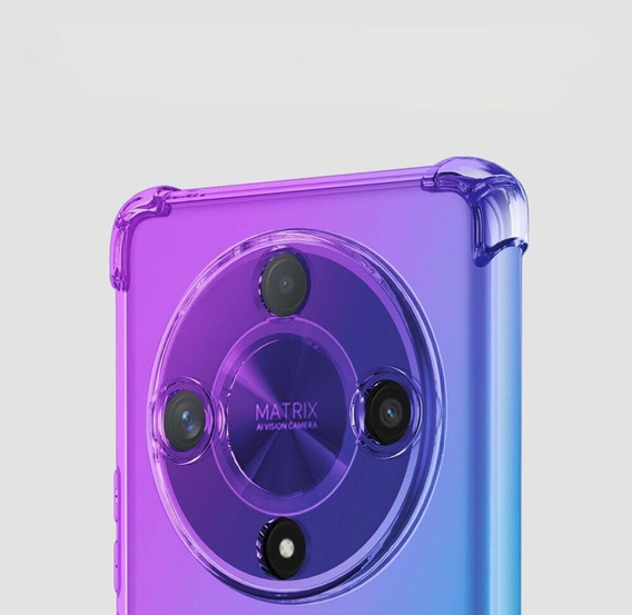 Case for Honor Magic 6 Lite 5G, Gradient Dropproof, Purple / blue