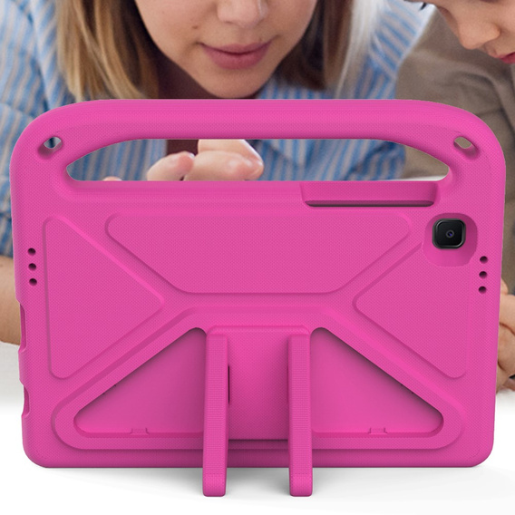 Children's Case for Samsung Galaxy Tab A7 Lite 8.7 T220 / T225, Children's Case with Holder, pink