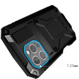 Armored case for iPhone 16 Pro, R-JUST, black