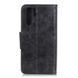 Flip case for Huawei P30 Pro, Split Leather Wallet, black