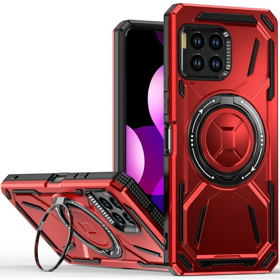 Case for T Phone 2 Pro 5G, Heavy Duty Ring, red