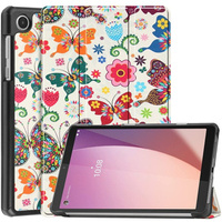Case for Lenovo Tab M8 Gen 4 TB-300FU, Smartcase, Butterfly
