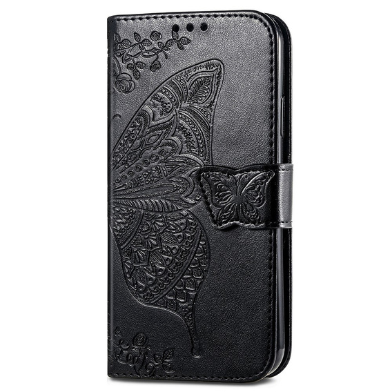 Flip case for Xiaomi Redmi Note 13 Pro 5G, Butterfly, black