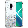 Case for Samsung Galaxy S9+ Plus, Glittery, transparent