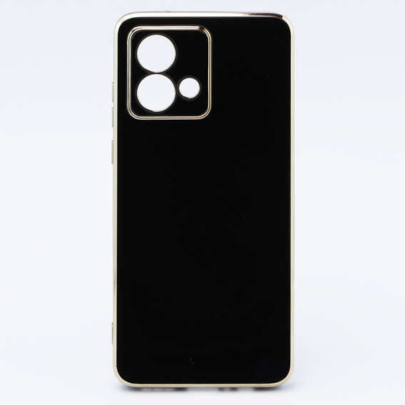 Case for Motorola Moto G84 5G, Glamour CamShield, black