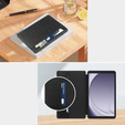 Case for Samsung Galaxy Tab A9, Business Card, black