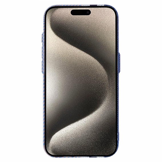 MagSafe's iPhone 14 Pro Case, Carbon Fiber, blue