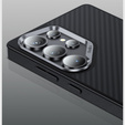 BENKS Kevlar Case for Samsung Galaxy S25 Ultra, for MagSafe, Carbon Fiber, black