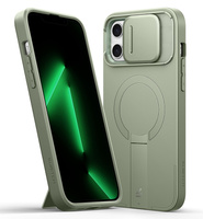 Case for iPhone 13 / 14, Suritch Shockproof, for MagSafe, green