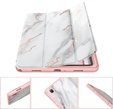 Case for Samsung Galaxy Tab A7, Suritch Full Body Basic Marble, pink