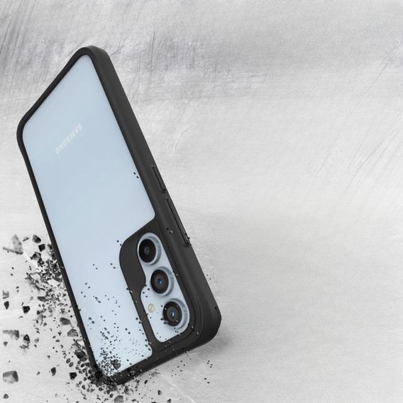 Case for Samsung Galaxy A54 5G, Fusion Hybrid, transparent / black