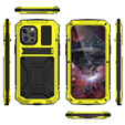 Case for iPhone 13, R-JUST, armoured, yellow