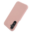 Leather case for Samsung Galaxy A54, Genuine Leather, pink