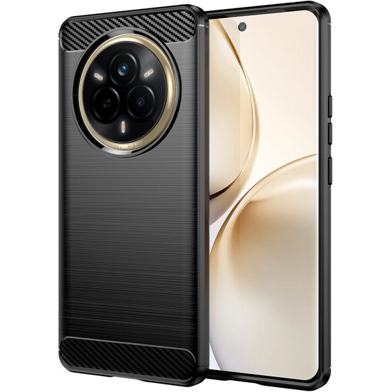Case for Realme 14 Pro+ 5G, Carbon, black