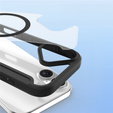 Dux Ducis case for iPhone 17, Skin X Pro, with flap, for MagSafe, black