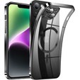 Case for iPhone 14, Electro MagSafe, black + Screen Glass