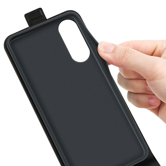 Flip case for Samsung Galaxy S25 Edge, Flip, black
